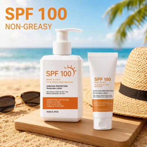 Spf 100 face - 100+, body