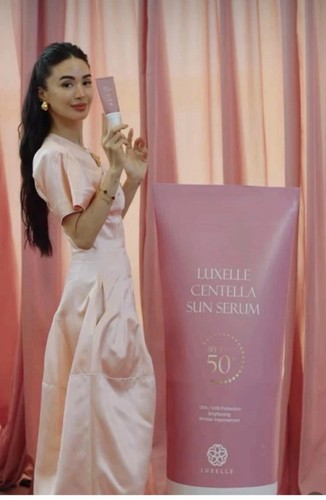 Luxelle centella sun serum - centella,