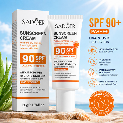 Spf90 sunscreen cream - sunscreen,