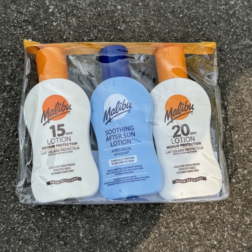 Malibu sun cream lotion travel - malibu,