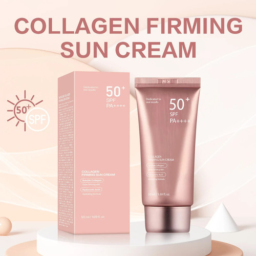 Collagen firming sun cream - collagen,