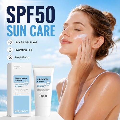 Watery sunscreen cream - watery,
