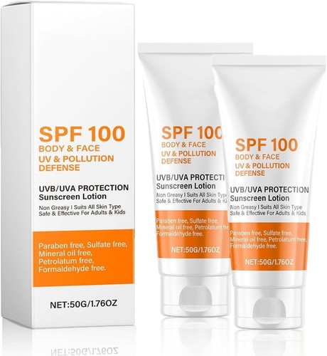 Factor 100 sun cream for - sun,