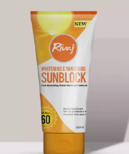 Whitening vanishing sunblock - whitening,