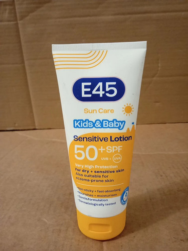 E45 kids baby sun lotion - kids,
