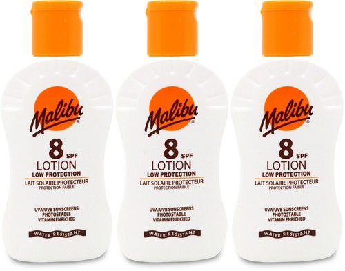 Malibu sun lotion spf8 - spf8, 100ml