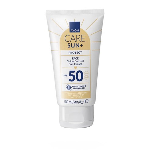 Avon care sun face shine - care,