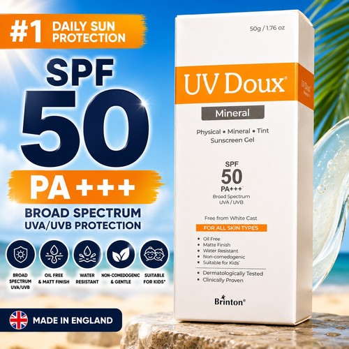 Sunscreen gel mineral spf50 - mineral,