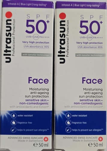 Ultrasun face moisturising - x2,