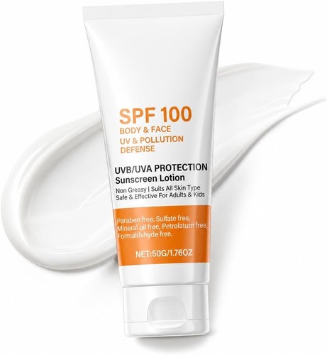 Sunscreen lotion for - body, &